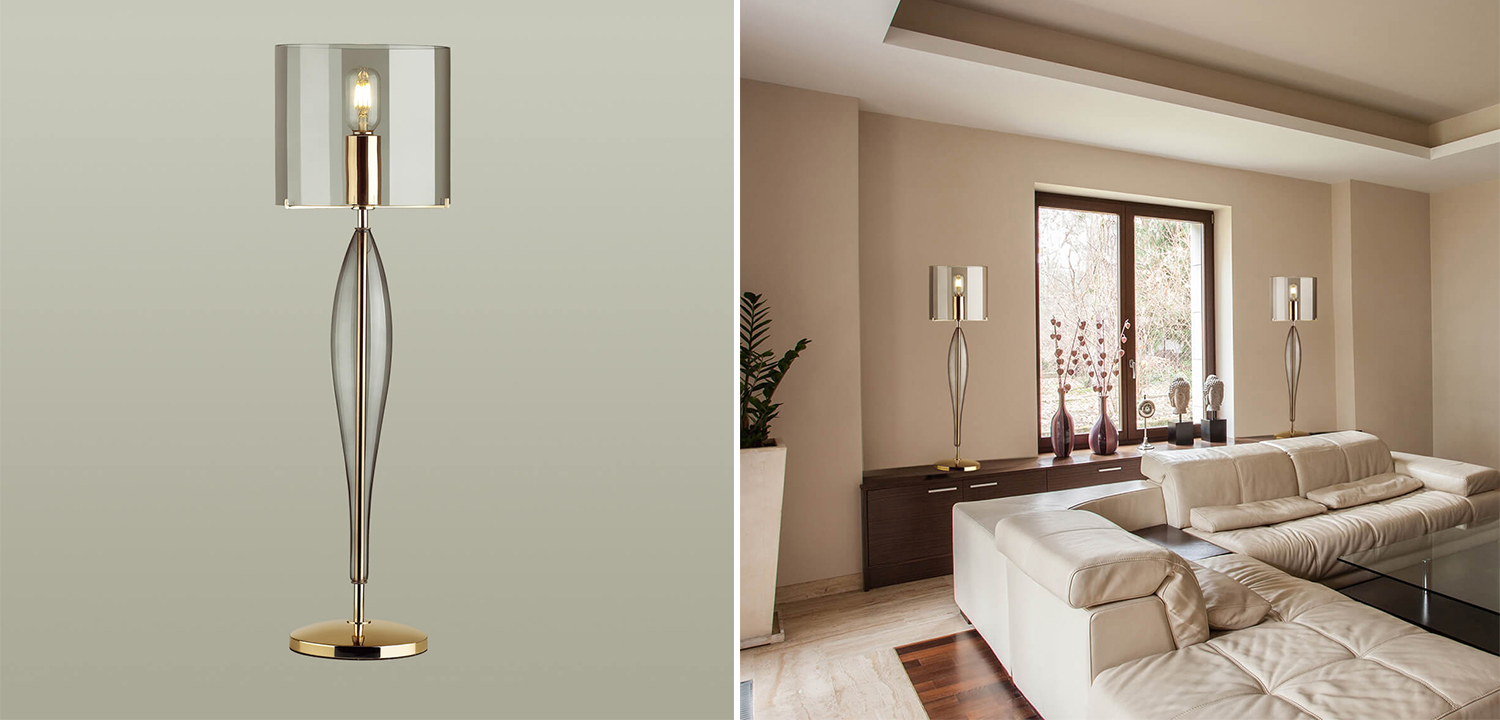 Настольная лампа Skyscraper Gold - фото №1