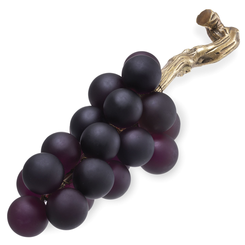 Аксессуар Eichholtz Object french grapes Purple Пурпурно-фиолетовый Винтажная латунь Аксессуар Eichholtz Object french grapes Purple Пурпурно-фиолетовый Винтажная латунь в Кирове | Loft Concept