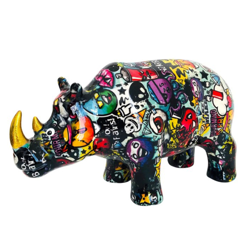 Статуэтка Graffiti Rhinoceros Мульти Статуэтка Graffiti Rhinoceros Мульти в Кирове | Loft Concept