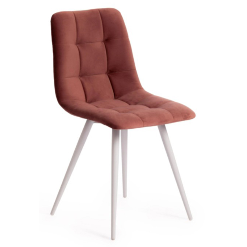 Стул Nancy Coral Chair Коралловый Белый Стул Nancy Coral Chair Коралловый Белый в Кирове | Loft Concept