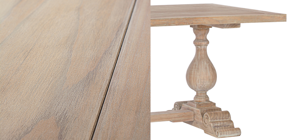 Обеденный стол Massive Balusters Обеденный стол Massive Balusters - Loft-Concept в Кирове