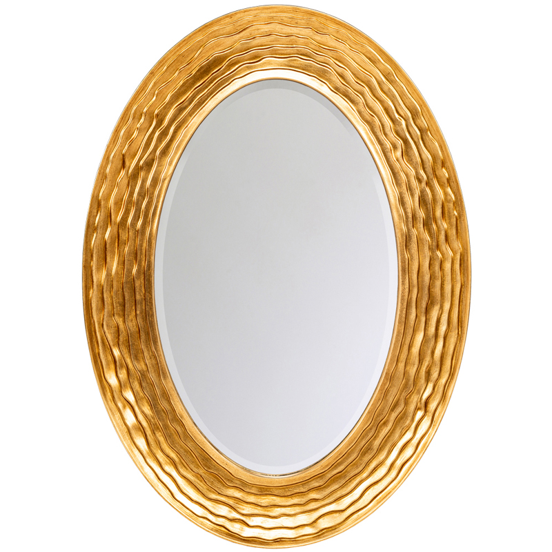 Зеркало Golden Waves Oval Mirror Зеркало Golden Waves Oval Mirror в Кирове | Loft Concept