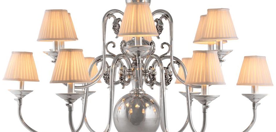 Люстра Eichholtz Chandelier La Chapelle Silver - Loft-Concept в Кирове