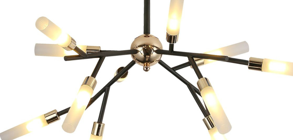 Люстра White Tube Valley Arredoluce Chandelier 12 Люстра White Tube Valley Arredoluce Chandelier 12 - Loft-Concept в Кирове