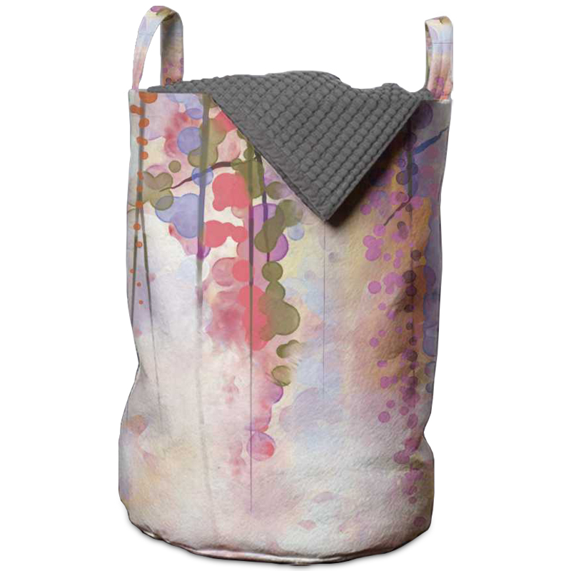 Корзина Purple Watercolor Basket Мульти Корзина Purple Watercolor Basket Мульти в Кирове | Loft Concept