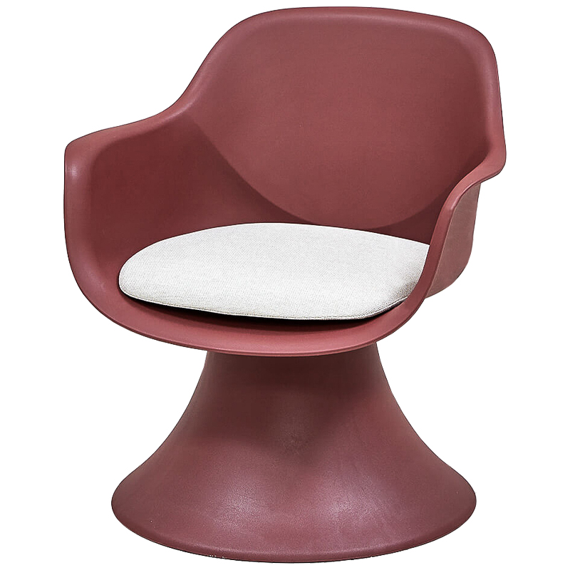 Стул Laerk Stool Бургундский красный Белый Стул Laerk Stool Бургундский красный Белый в Кирове | Loft Concept