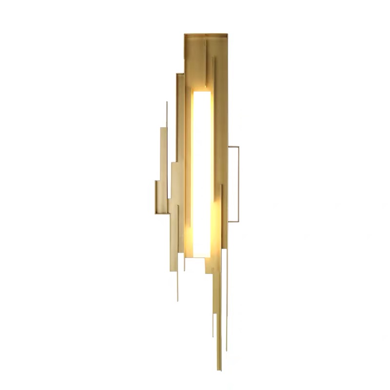 Бра Flowing Metal Sconce Золотой Бра Flowing Metal Sconce Золотой в Кирове | Loft Concept