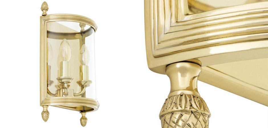 Бра Wall Lamp Lennon S Brass - Loft-Concept в Кирове
