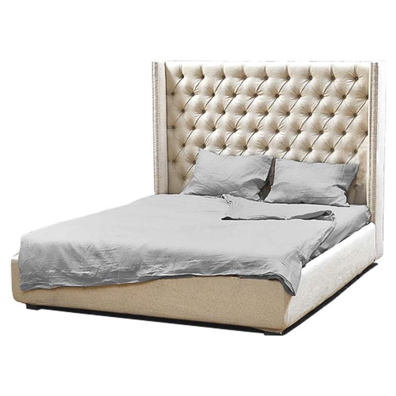 Кровать Lord Bed Beige Бежевый Кровать Lord Bed Beige Бежевый в Кирове | Loft Concept