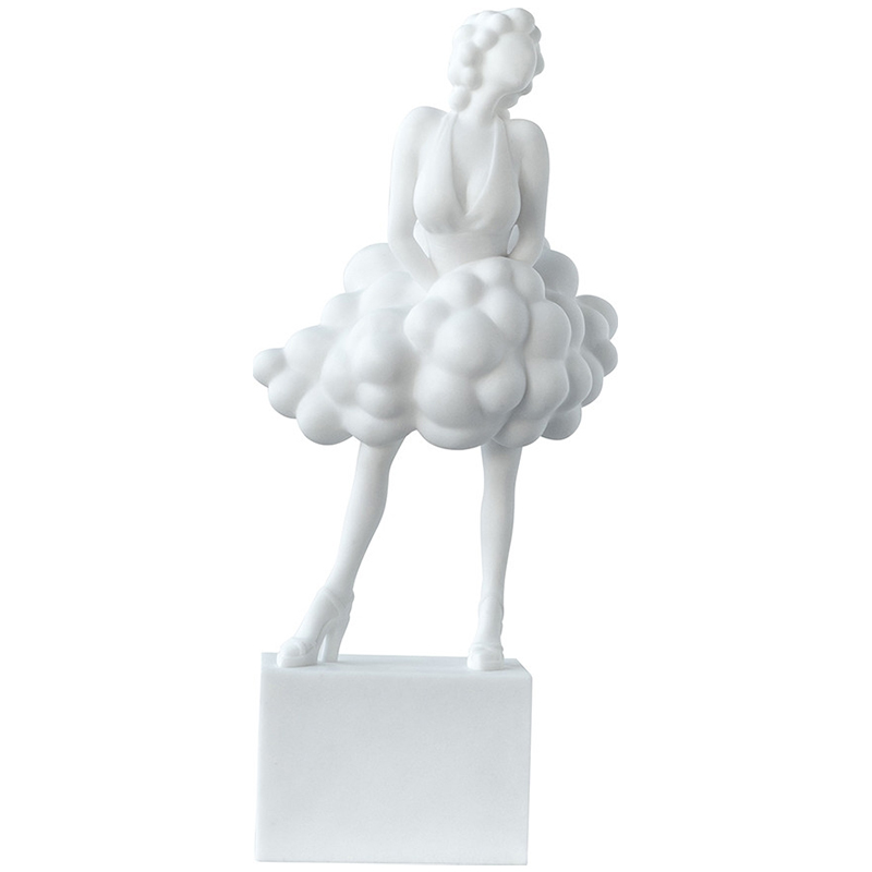 Декоративная статуэтка Marilyn Cloud Dress Statuette Белый Декоративная статуэтка Marilyn Cloud Dress Statuette Белый в Кирове | Loft Concept