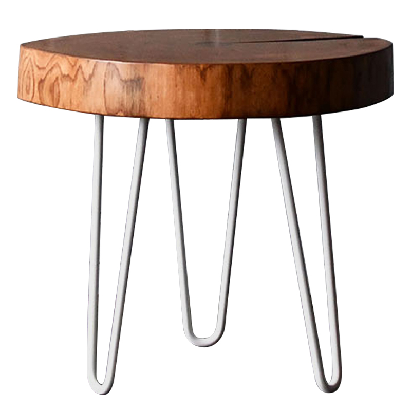 Кофейный стол Jevon Industrial Metal Rust Coffee Table Коричневый Белый Кофейный стол Jevon Industrial Metal Rust Coffee Table Коричневый Белый в Кирове | Loft Concept