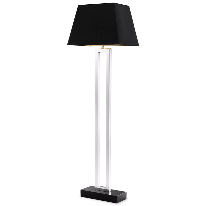 Торшер Eichholtz Floor Lamp Arlington Черный Никель Торшер Eichholtz Floor Lamp Arlington Черный Никель в Кирове | Loft Concept