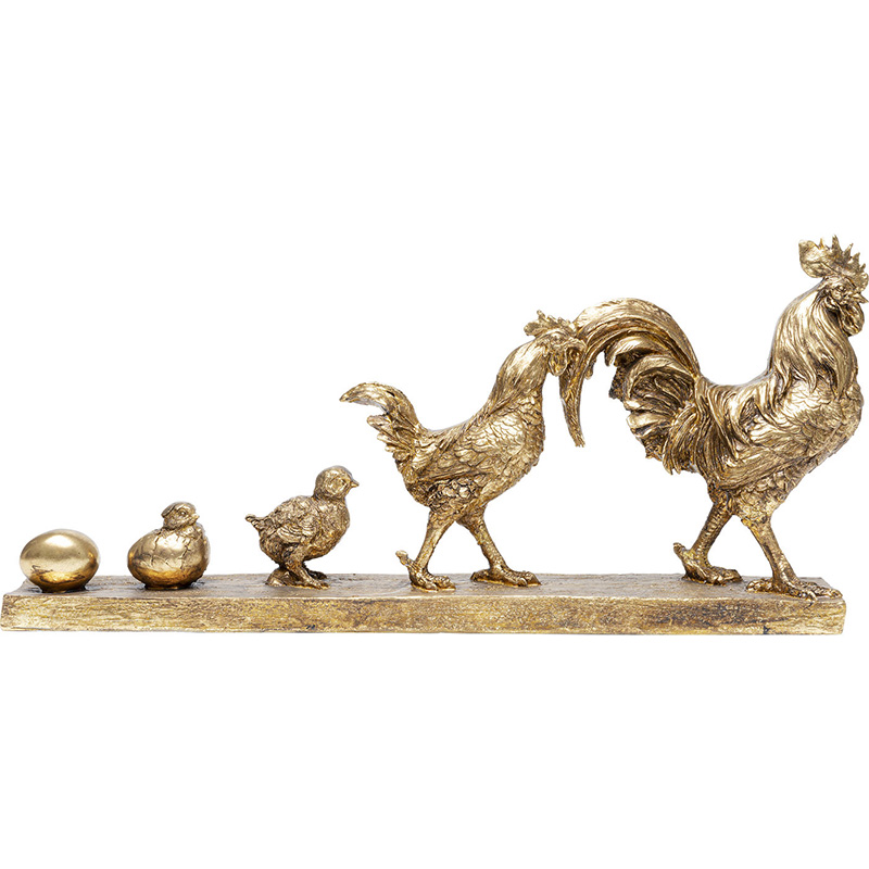 Статуэтка Chicken Evolution Золотой Статуэтка Chicken Evolution Золотой в Кирове | Loft Concept