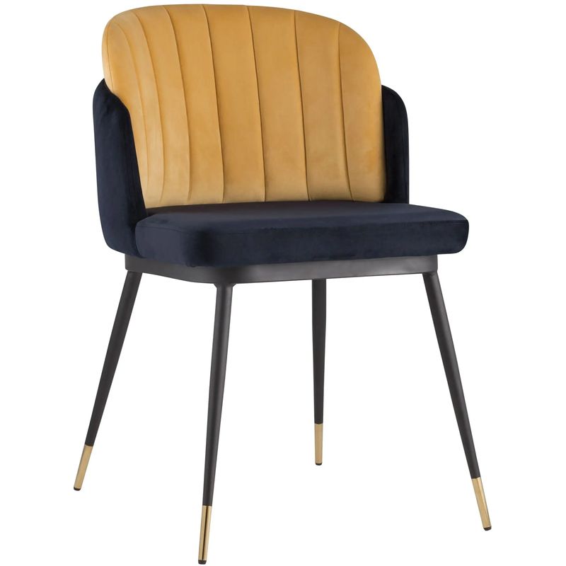 Стул Penelope Chair Оранжевый цвет Оранжевый Синий Черный Стул Penelope Chair Оранжевый цвет Оранжевый Синий Черный в Кирове | Loft Concept