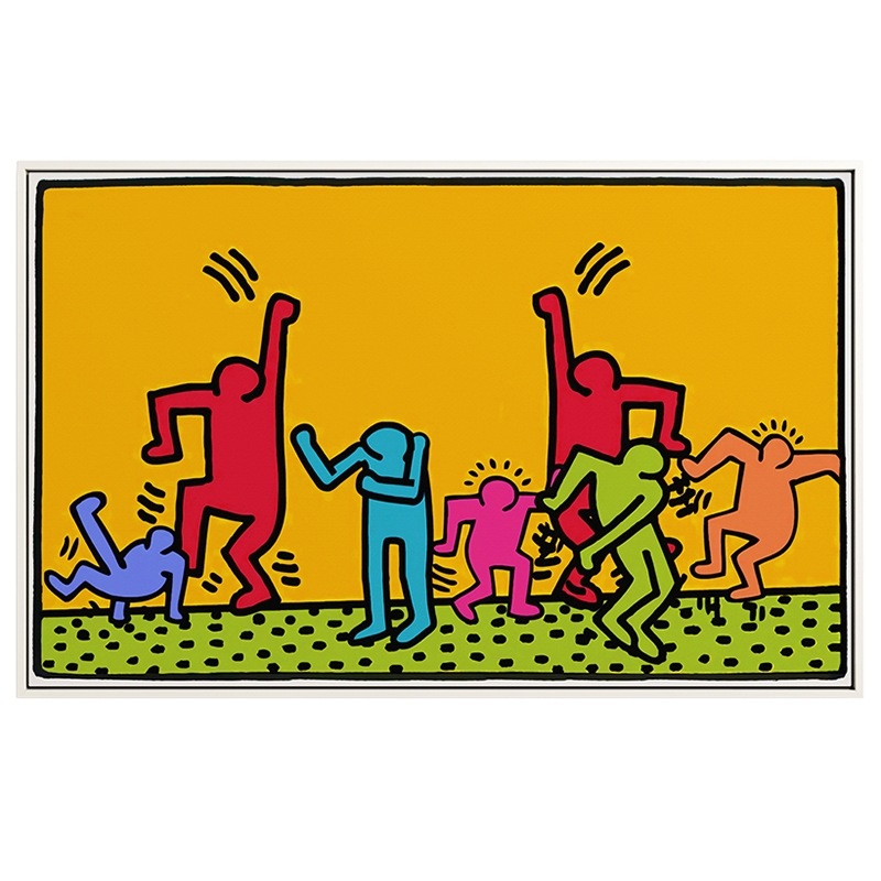 Постер Keith Haring 6 Мульти Постер Keith Haring 6 Мульти в Кирове | Loft Concept
