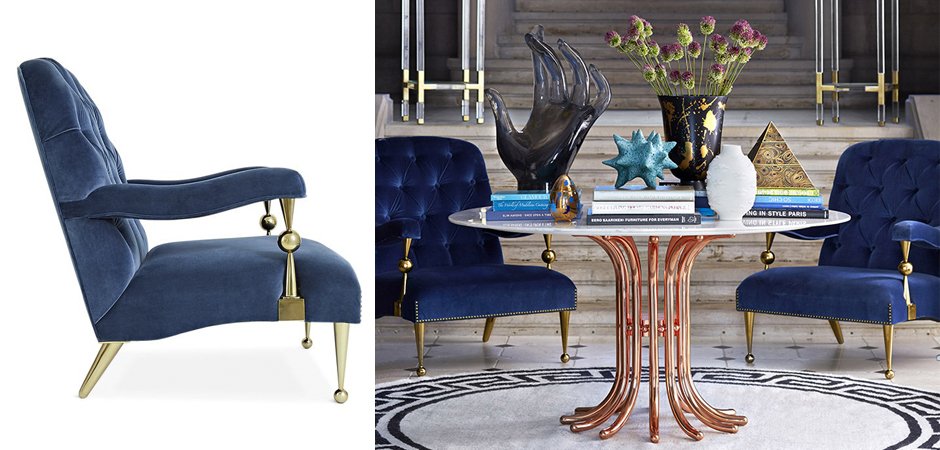 Кресло Jonathan Adler Caracas Chair Кресло Jonathan Adler Caracas Chair - Loft-Concept в Кирове