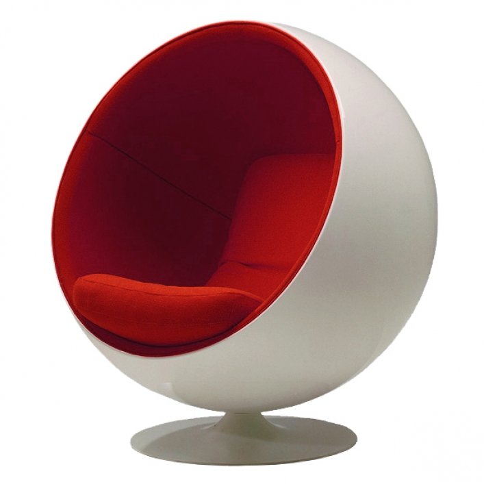Кресло шар Ball Chair Белый Желтый Зеленый Красный Темно-синий Черный Кресло шар Ball Chair Белый Желтый Зеленый Красный Темно-синий Черный в Кирове | Loft Concept