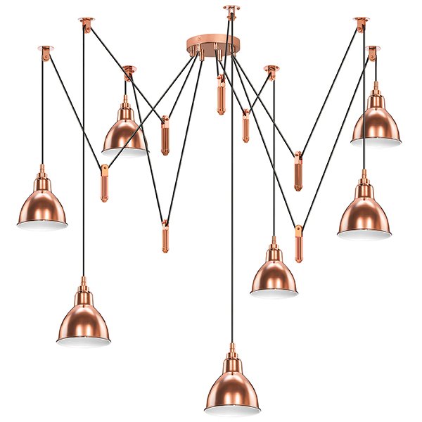 Подвесной светильник Copper Construction Медь в Кирове | Loft Concept 