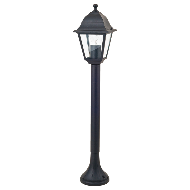 Уличный светильник Lebran Street lamp Черный Прозрачное Стекло Уличный светильник Lebran Street lamp Черный Прозрачное Стекло в Кирове | Loft Concept