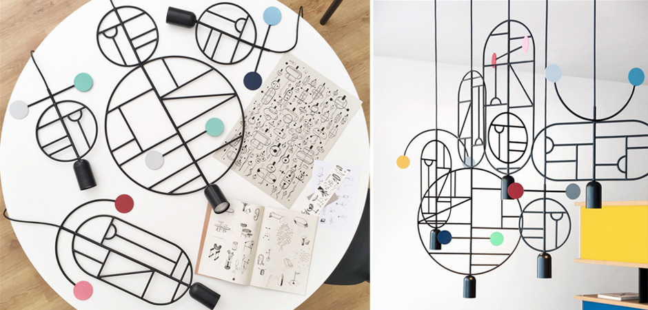 Подвесной Светильник Lines & Dots Home Adventures LDS20 Подвесной Светильник Lines & Dots Home Adventures LDS20 - Loft-Concept в Кирове