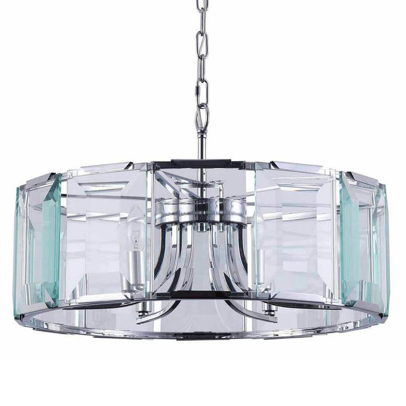 Люстра Harlow Crystal Round Chandelier chrome 6 Хром Люстра Harlow Crystal Round Chandelier chrome 6 Хром в Кирове | Loft Concept