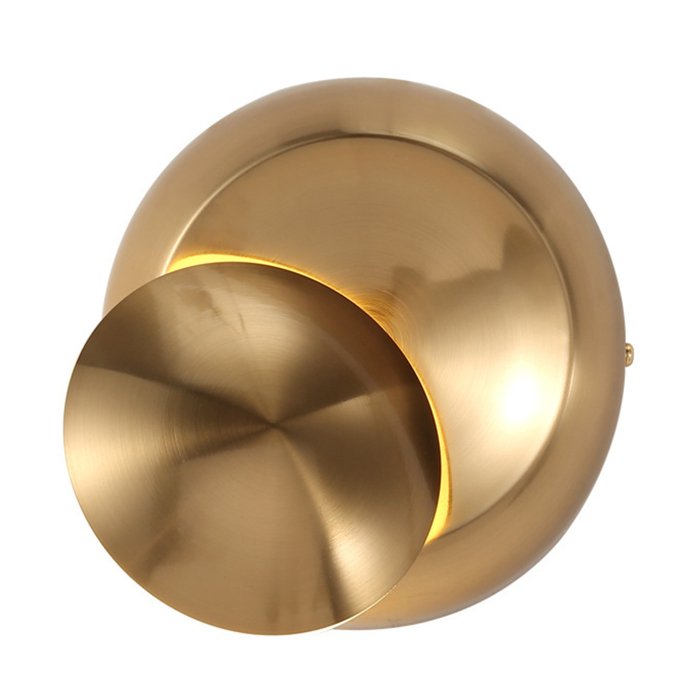 Бра Light Point Luna Wall Lamp Gold Латунь Бра Light Point Luna Wall Lamp Gold Латунь в Кирове | Loft Concept