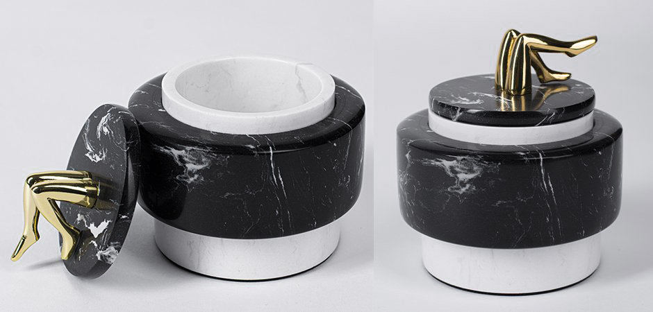 Шкатулка Kelly Wearstler SMALL MELANGE JAR Шкатулка Kelly Wearstler SMALL MELANGE JAR - Loft-Concept в Кирове