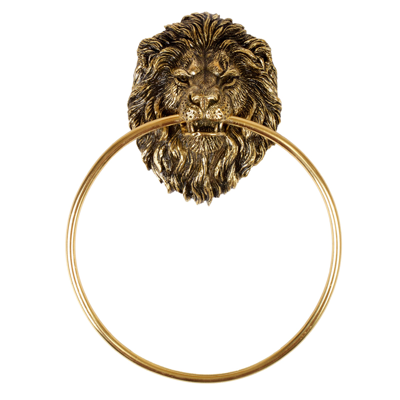 Держатель для полотенца Bronze Lion Бронза Держатель для полотенца Bronze Lion Бронза в Кирове | Loft Concept