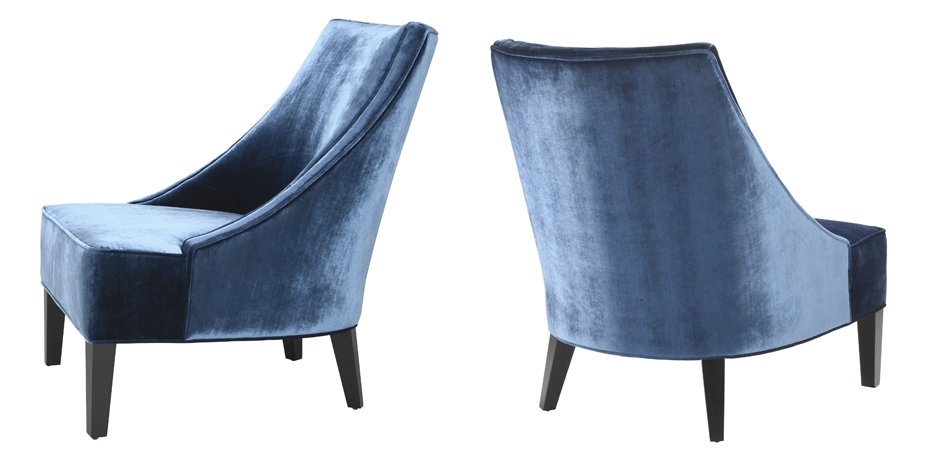 Кресло Eichholtz Chair Dulwich Blue Кресло Eichholtz Chair Dulwich Blue - Loft-Concept в Кирове