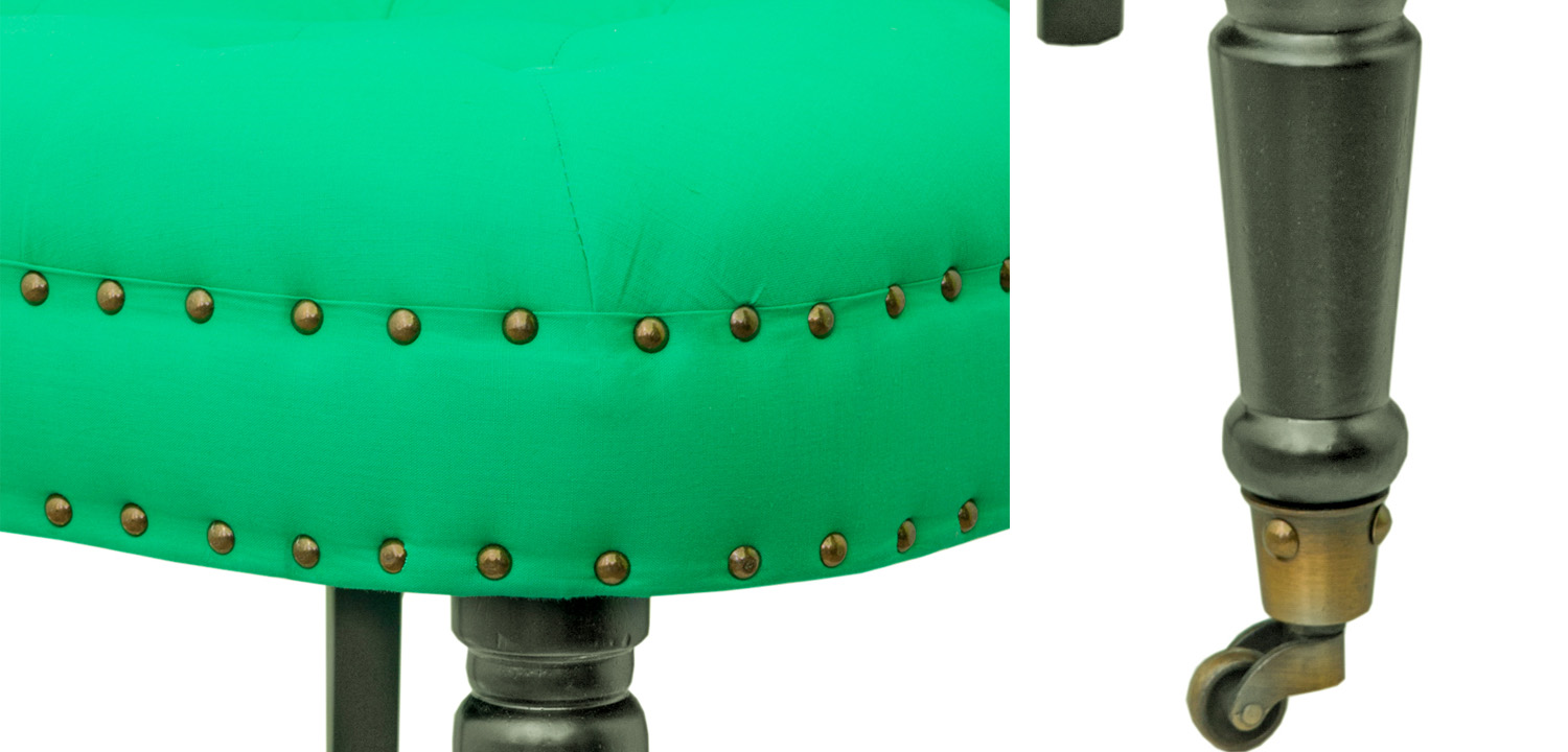 Кресло Sergio Chair green - фото №1