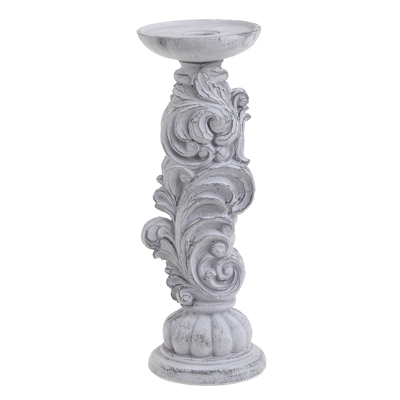 Подсвечник Pattern Candlestick Серый Подсвечник Pattern Candlestick Серый в Кирове | Loft Concept