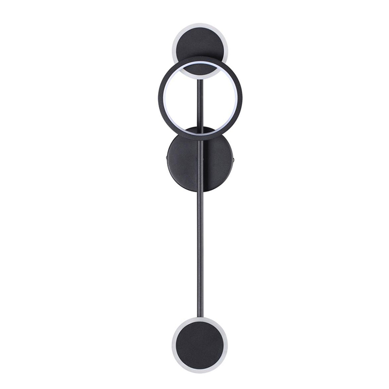 Бра Bendik Black Ring Wall lamp A Черный Бра Bendik Black Ring Wall lamp A Черный в Кирове | Loft Concept