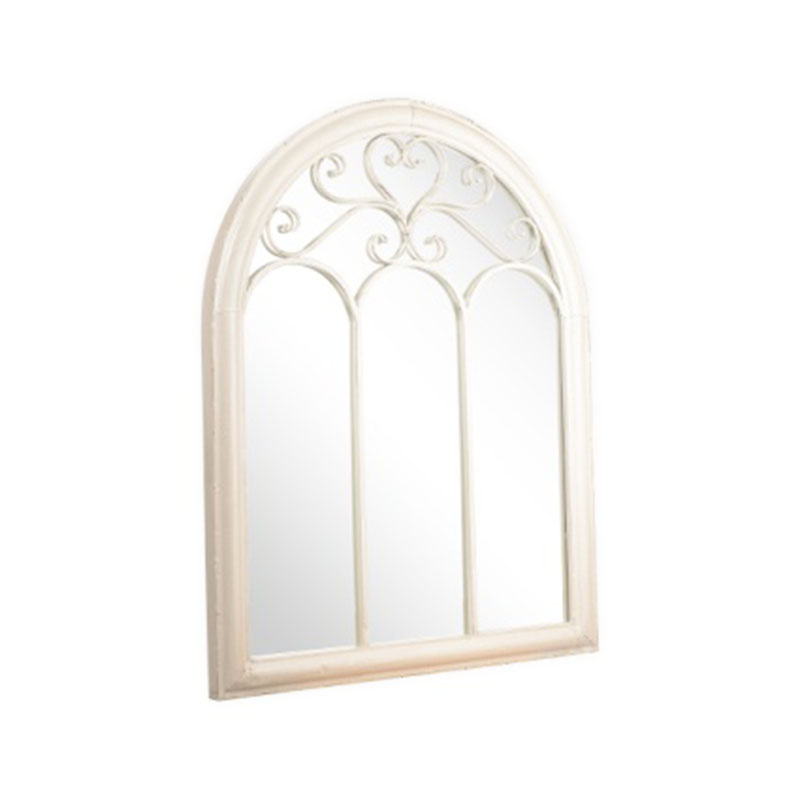 Зеркало Arch Window Heart Белый Зеркало Arch Window Heart Белый в Кирове | Loft Concept