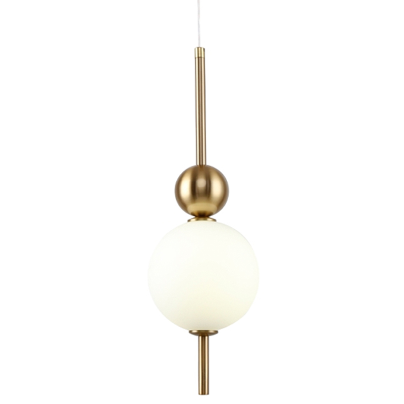 Подвесной светильник PEARLS SUSPENSION Белый Латунь Подвесной светильник PEARLS SUSPENSION Белый Латунь в Кирове | Loft Concept