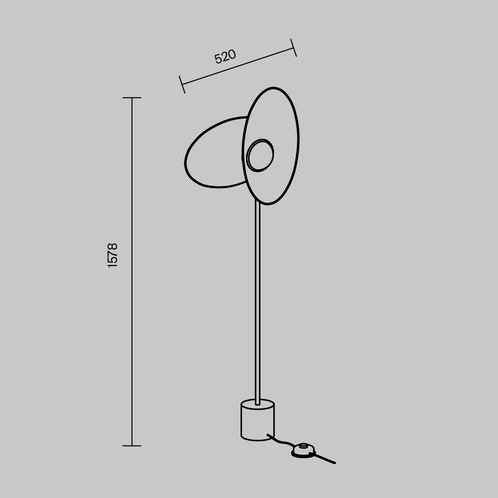 Напольный светильник Evolution 3000К 12Вт в Кирове