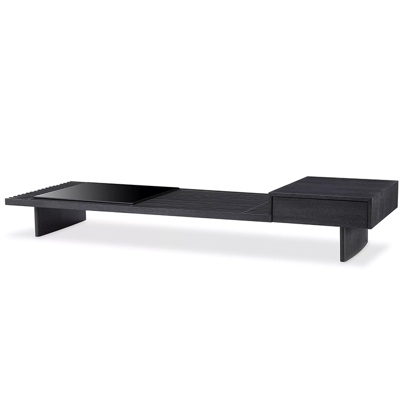 Кофейный стол Eichholtz Coffee Table The Crest Черный Кофейный стол Eichholtz Coffee Table The Crest Черный в Кирове | Loft Concept