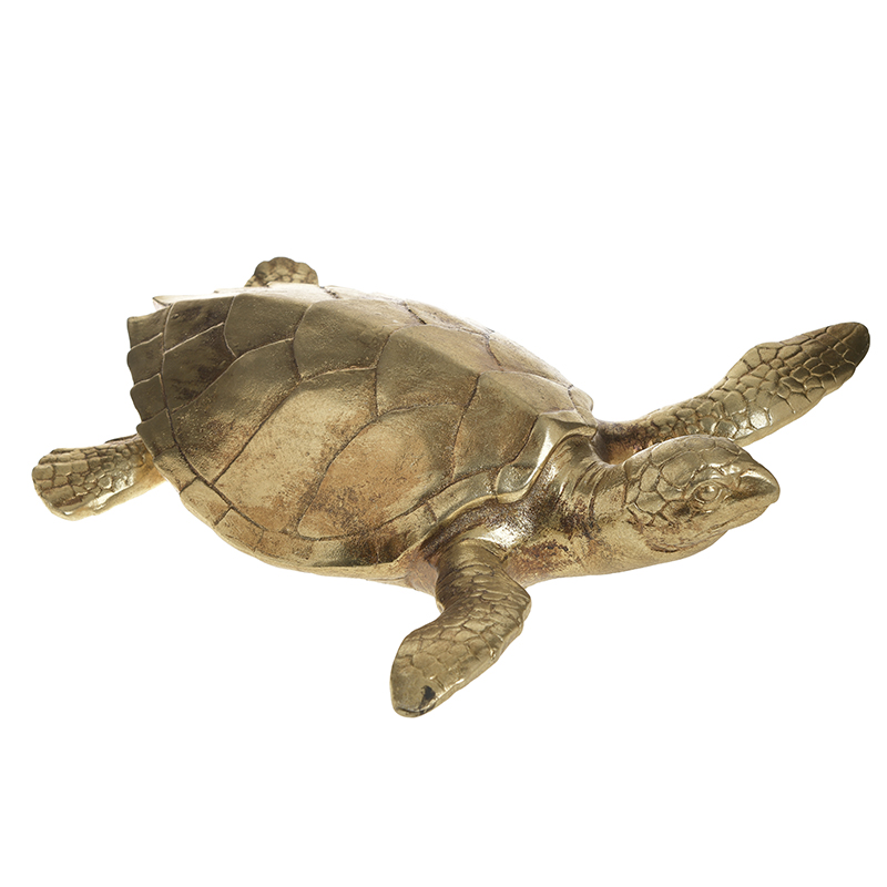 Статуэтка Sea Golden Turtle Золотой Статуэтка Sea Golden Turtle Золотой в Кирове | Loft Concept