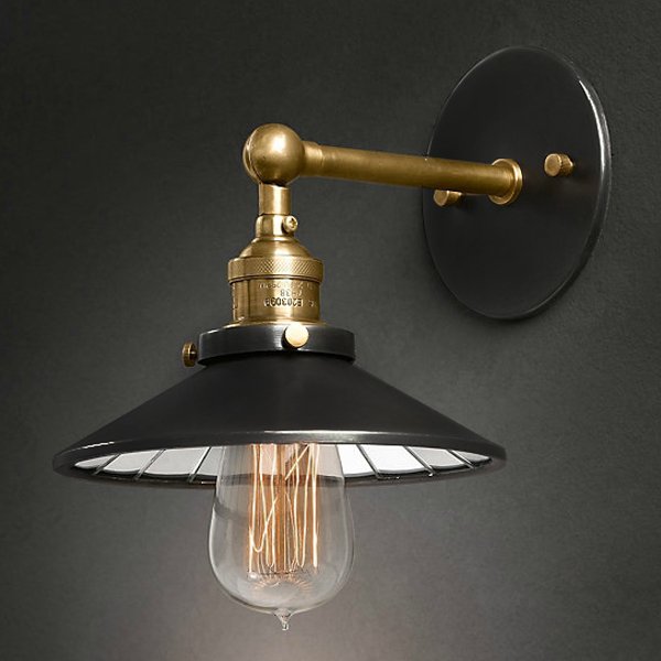 Бра RH Factory Metal Reflector Filament Бра RH Factory Metal Reflector Filament в Кирове | Loft Concept