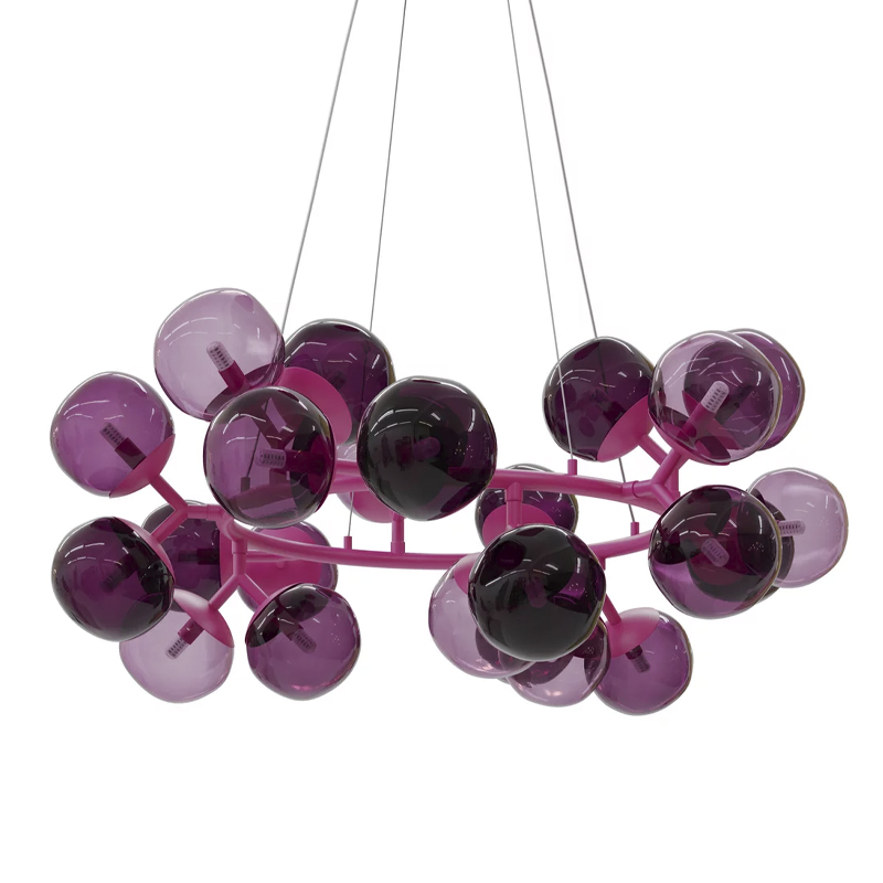 Люстра Wild Grape Розовый Фиолетовый Люстра Wild Grape Розовый Фиолетовый в Кирове | Loft Concept