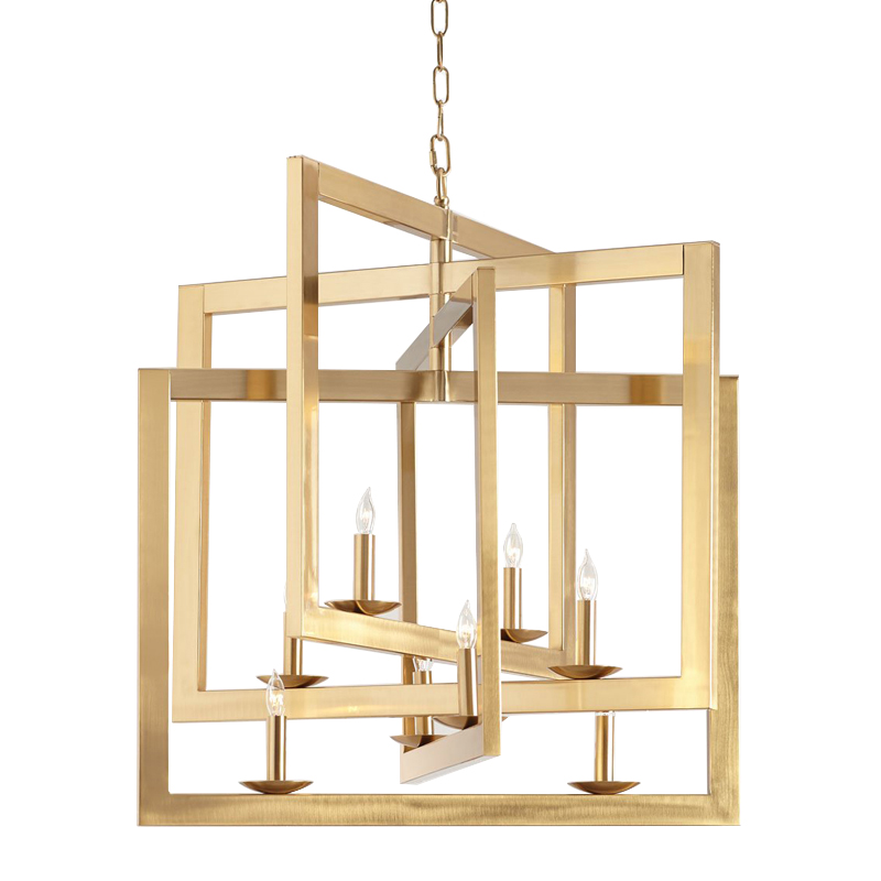 Люстра Kamiel Chandelier Латунь Люстра Kamiel Chandelier Латунь в Кирове | Loft Concept