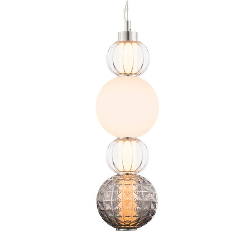 Подвесной светильник Aimabla Light 45 Хром Прозрачный Подвесной светильник Aimabla Light 45 Хром Прозрачный в Кирове | Loft Concept
