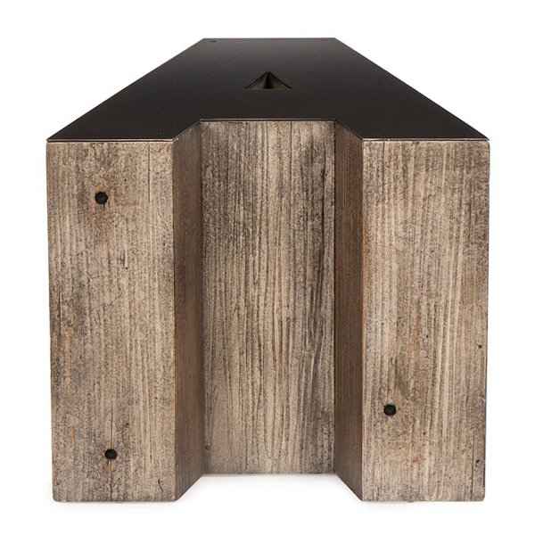 Столик Wooden Alphabet A Side Table Графит Коричневый Столик Wooden Alphabet A Side Table Графит Коричневый в Кирове | Loft Concept