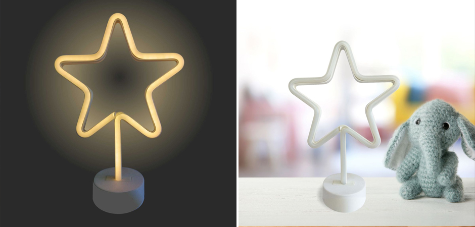 Неоновая настольная лампа Night Star - Loft-Concept в Кирове