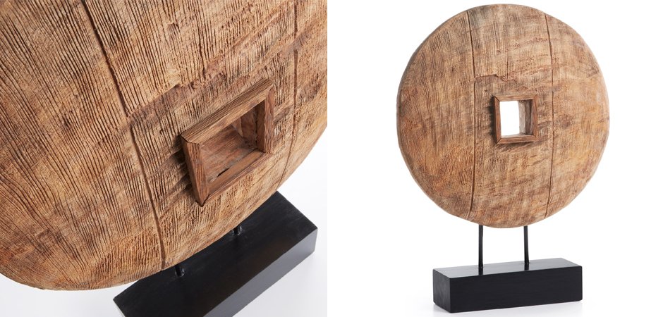 Колесо на подставке Wooden Wheel Колесо на подставке Wooden Wheel - Loft-Concept в Кирове