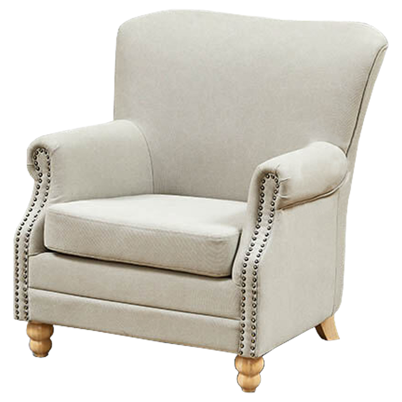 Кресло Dorchester Chair Бежевый Кресло Dorchester Chair Бежевый в Кирове | Loft Concept