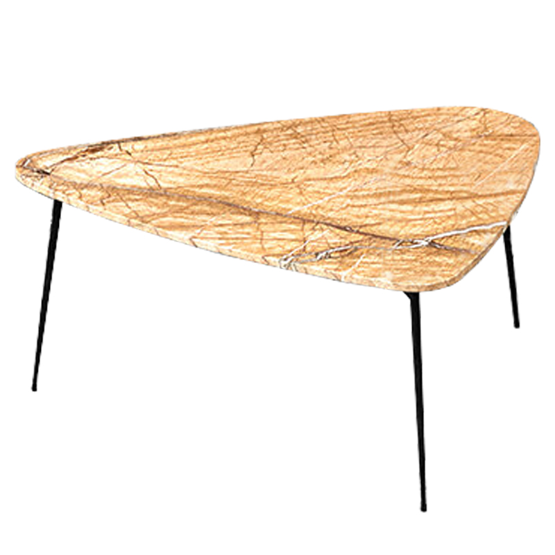Кофейный столик Caramel Crust Coffee Table Карамель Черный Кофейный столик Caramel Crust Coffee Table Карамель Черный в Кирове | Loft Concept