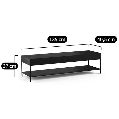 ТВ-тумба из металла с 2-мя ящиками Kelsey Metal TV Stand ТВ-тумба из металла с 2-мя ящиками Kelsey Metal TV Stand в Кирове