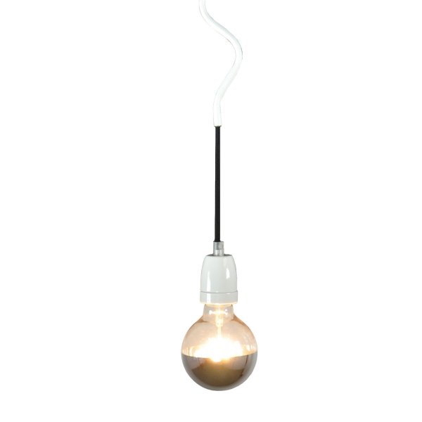 Подвесной светильник Spinner Bulb White Белый Подвесной светильник Spinner Bulb White Белый в Кирове | Loft Concept