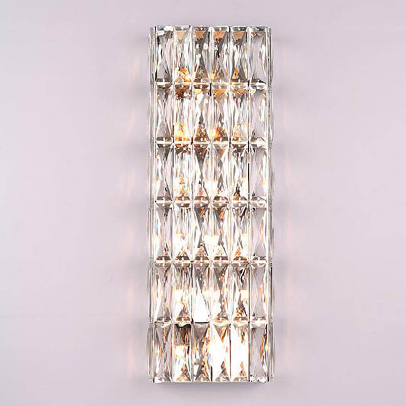 Бра Crystal Regena Chrome Wall Lamp 12 Хром Прозрачный (Transparent) Бра Crystal Regena Chrome Wall Lamp 12 Хром Прозрачный (Transparent) в Кирове | Loft Concept