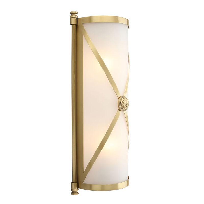 Бра Ulrico Sconce Белый Латунь Бра Ulrico Sconce Белый Латунь в Кирове | Loft Concept